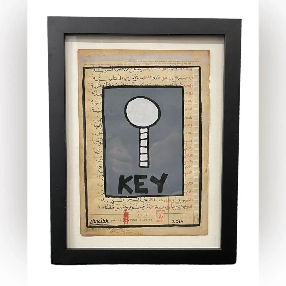 “The Healin’ Symbols” Art Collection, “key”